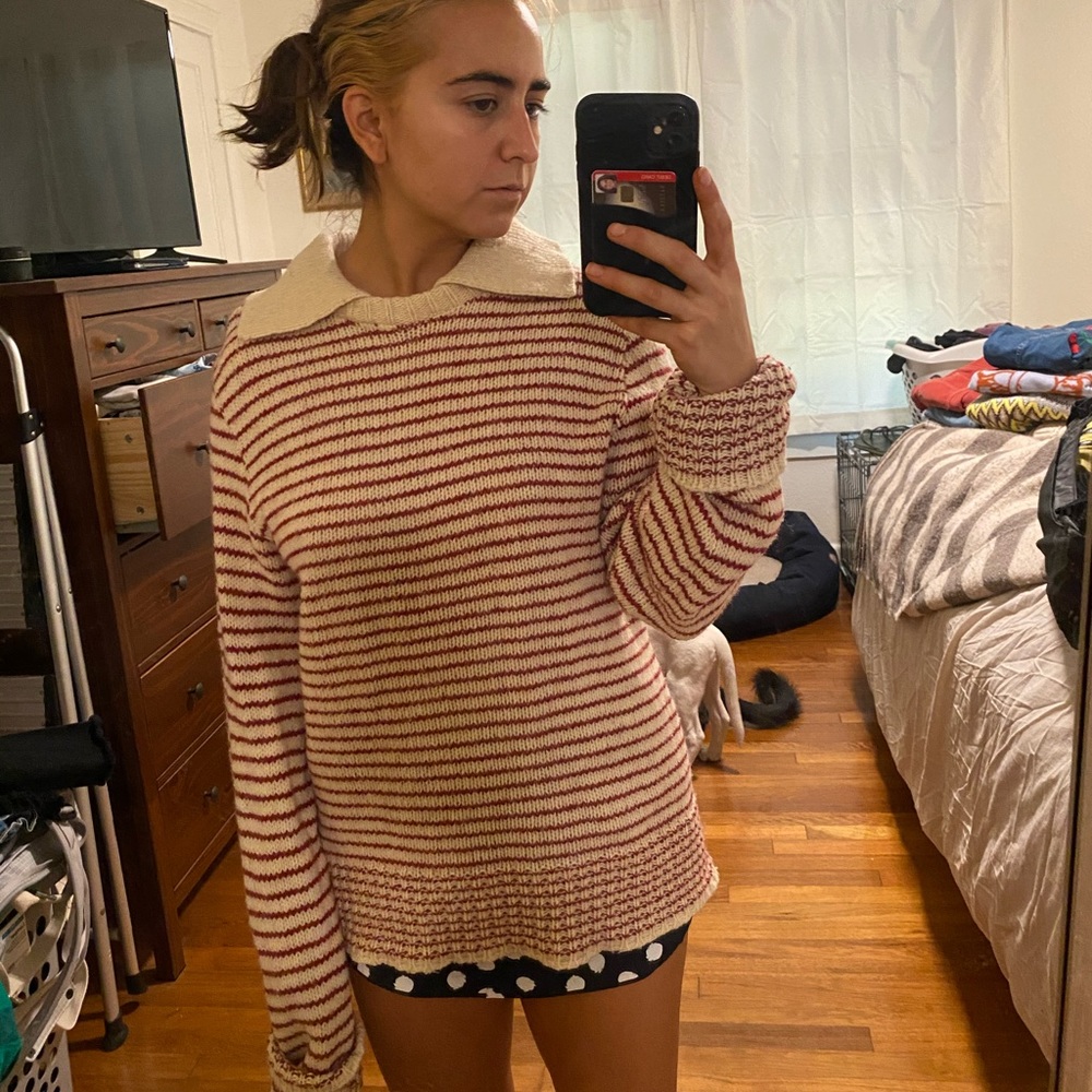 Vintage school sweater sweater